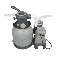 Intex Ultra Frame Rectangular Pool Set with Sand Filter Pump, Ladder, Ground Cloth & Pool Cover