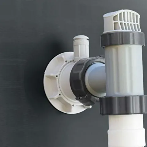 Intex Ultra XTR Deluxe Above Ground Swimming Pool Set Gray