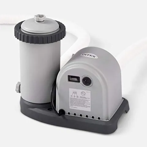 Intex Ultra XTR Deluxe Above Ground Swimming Pool Set Gray