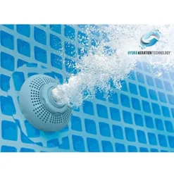 Intex Ultra XTR Frame Rectangular Swimming Pool Set Blue Gray