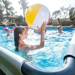 Intex Ultra XTR Rectangular Swimming Pool Set Dark Grey