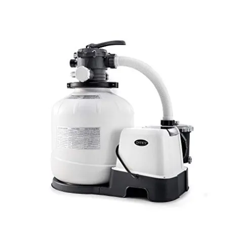 Intex Ultra XTR Rectangular Swimming Pool Set Bundle with Pump and Pool Care Chemicals