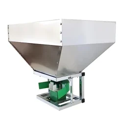 INTSUPERMAI ATV Broadcast Spreader 160L Capacity Stainless Steel Fertilizer Feeder