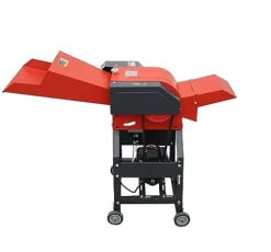 INTSUPERMAI 4-Blade Hay Cutter Pulverizer Grass Crusher Red and Black