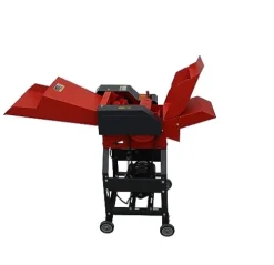 INTSUPERMAI 4-Blade Hay Cutter Pulverizer Grass Crusher Red and Black
