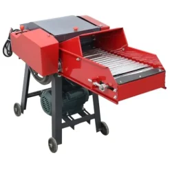 INTSUPERMAI 6-Blade Hay Cutter Pulverizer Red