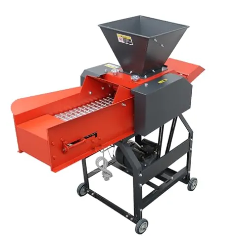 INTSUPERMAI Hay Cutter Pulverizer Grass Crusher 4-Blade Machine Red