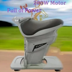 INTSUPERMAI Horse Riding Abdominal Exercise Machine 110V Grey