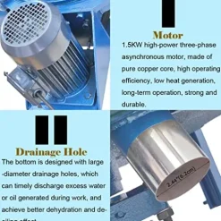 INTSUPERMAI Industrial Centrifugal Dehydrator Stainless Steel