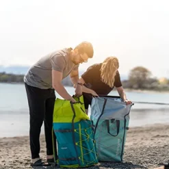 iROCKER All-Around Inflatable Stand Up Paddle Board Ultra Series Aqua/Peach