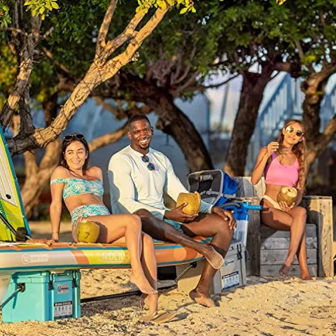 iROCKER Cruiser Inflatable Stand Up Paddle Board Orange