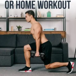 Iron Crush Hex Dumbbell Sets – Heavy Duty PVC Coated Weights, Chrome-Plated Handles