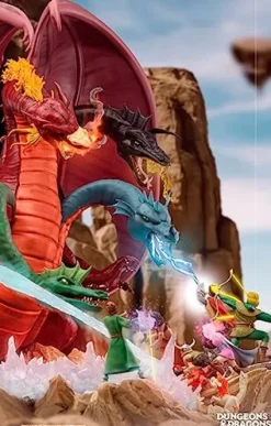 Iron Studios Tiamat Battle Statue Dungeons & Dragons Demi Art 1/20
