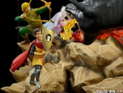 Iron Studios Tiamat Battle Statue Dungeons & Dragons Demi Art 1/20