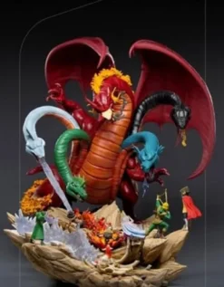 Iron Studios Tiamat Battle Statue Dungeons & Dragons Demi Art 1/20