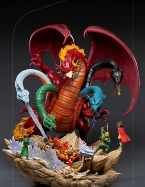 Iron Studios Tiamat Battle Statue Dungeons & Dragons Demi Art 1/20