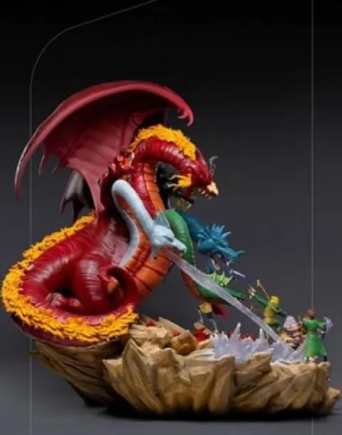 Iron Studios Tiamat Battle Statue Dungeons & Dragons Demi Art 1/20