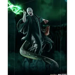 Iron Studios Voldemort and Nagini 1:4 Scale Collectible Figure 19″ Black