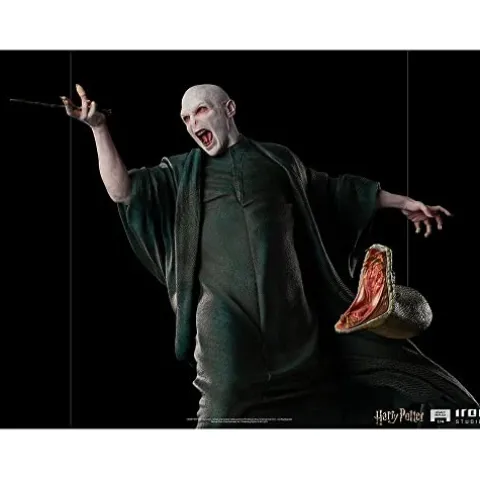 Iron Studios Voldemort and Nagini 1:4 Scale Collectible Figure 19″ Black
