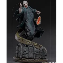 Iron Studios Voldemort and Nagini 1:4 Scale Collectible Figure 19″ Black