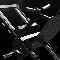 IRONAX XLP Leg Press – 45 Degree Angled Machine Compact for Fitness Black