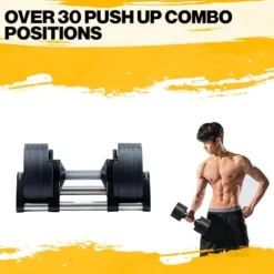 Irongear Adjustable Dumbbell Set 5-in-1 Weights for Home Gym