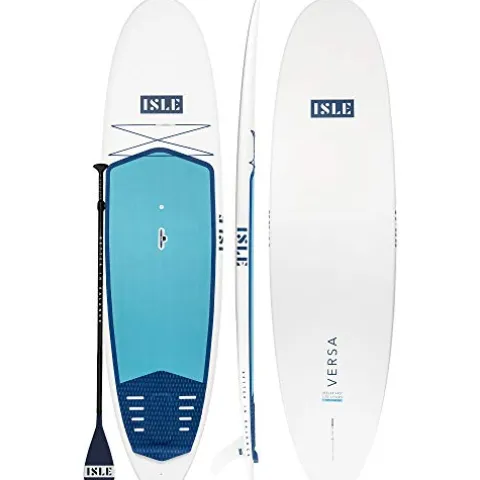 ISLE Surf and SUP Versa Rigid Stand Up Paddle Board Blue