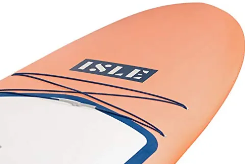 ISLE Surf and SUP Versa Rigid Stand Up Paddle Board Coral