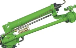 JF World Sime Skipper 1-1/2 Inch Turbine Sprinkler w/Nozzles Green