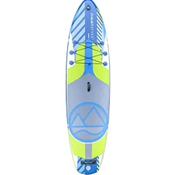 Jimmy Styks 11′ Puffer ISUP Inflatable Paddle Board Blue/Green Large