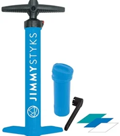 Jimmy Styks 11′ Puffer ISUP Inflatable Paddle Board Blue/Green Large