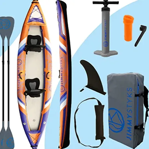 Jimmy Styks Nomad II 2-Person Hybrid Kayak Orange/Blue