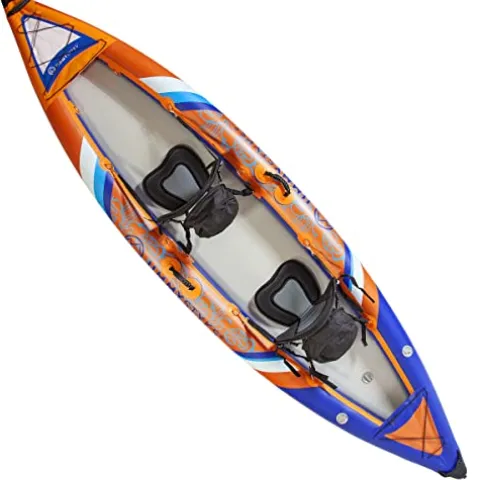 Jimmy Styks Nomad II 2-Person Hybrid Kayak Orange/Blue