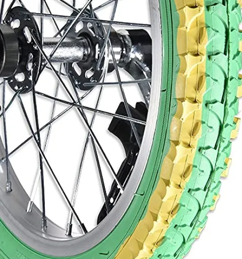 JINCAN 24 inch Freestyle Unicycle Wheel with Leakproof Butyl Tire, Non-Slip Pedals