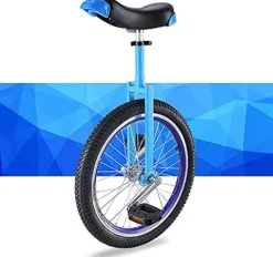 JINCAN 20-Inch Wheeled Unicycle Bicycle Outdoor Anti-Skid Tires Adjustable Saddle