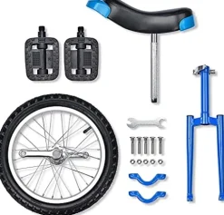 JINCAN Wheeled Unicycle with Anti-Skid Pedals 24inch