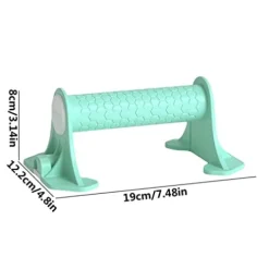 Joberio 2-in-1 Push Up Handles Ergonomic Non-Skid Cyan Blue