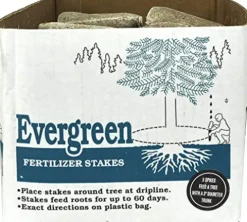 Jobe’s Organics Evergreen Tree Bulk Fertilizer Spikes, 160 Count Brown