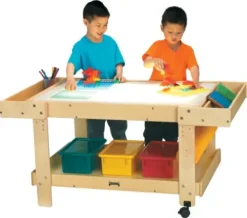Jonti-Craft Creative Caddie Light Table Wood