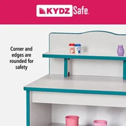 Jonti-Craft Rainbow Accents 4 Station Art Center Key Lime Green