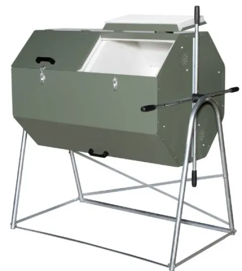 Jora Composters JK 400 High Capacity Rotating Compost Tumbler Green