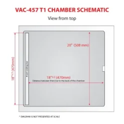 JORESTECH Vacuum Sealer Chamber Seal Machine with Rotary Oil Pump Silver