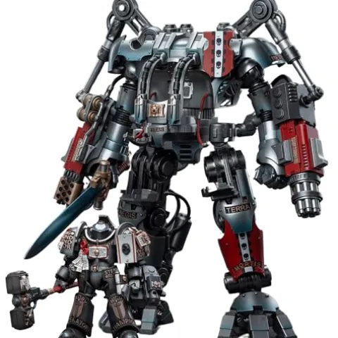 JOYTOY Warhammer 1/18 40K Grey Knights Nemesis Dreadknight Mecha Set