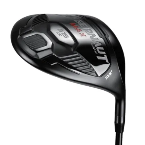 JUGGERNAUT Max Draw 10.5 Degree Right Handed Offset Golf Driver for Men Senior Flex Black