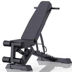 K KiNGKANG Adjustable Weight Bench 1100 LB Capacity Black