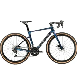 KABON Carbon Gravel Road Bike 700C 18 Speeds Drivetrain Disc Brakes Racing Bicycle Chameleon Blue