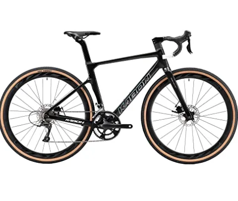 KABON Carbon Gravel Road Bike Black