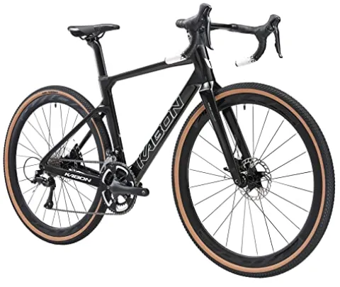 KABON Carbon Gravel Road Bike Black