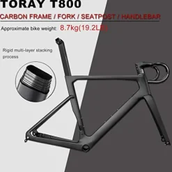 KABON Carbon Gravel Road Bike Red