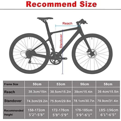 KABON Carbon Gravel Road Bike Red